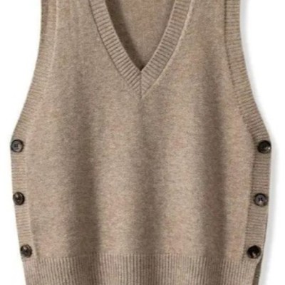 Women's Spring/Fall  V-Neck Knit Vest