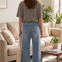  Miss Sparkling High Rise Cuffed Jeans