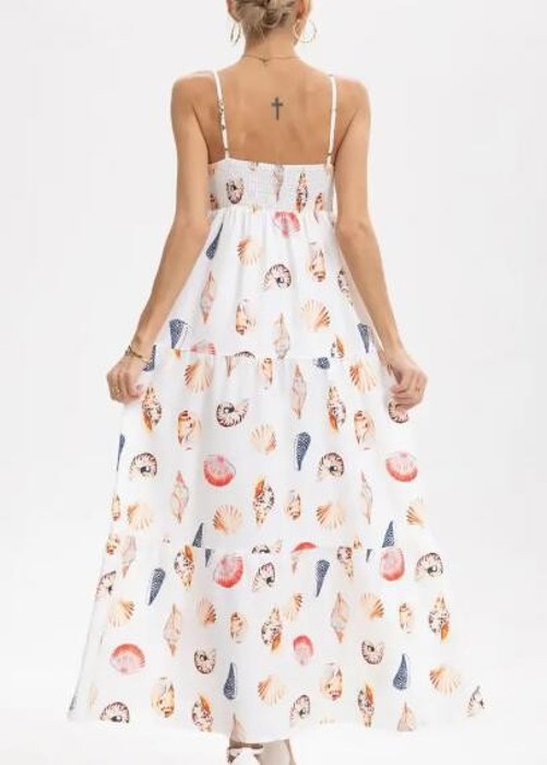 Miss Sparkling Seashell Tiered Sundress