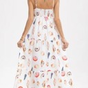  Miss Sparkling Seashell Tiered Sundress
