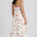  Miss Sparkling Seashell Tiered Sundress