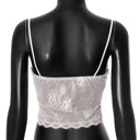  Miss Sparkling Lace Cami Crop Top