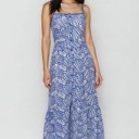  Miss Sparkling Eyelet Cami Midi Dress