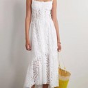  Miss Sparkling Eyelet Cami Midi Dress