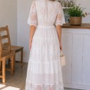  Miss Sparkling Bohemian Lace Dress