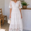  Miss Sparkling Bohemian Lace Dress