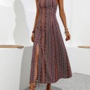  Miss Sparkling Spaghetti Strap Side Slit  Maxi Dress