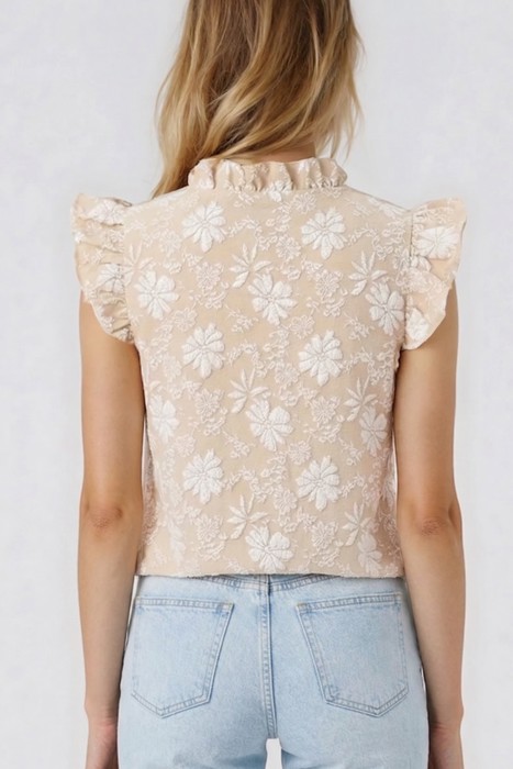 Miss Sparkling Floral Blouse