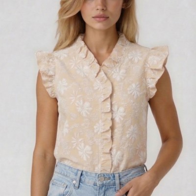 Miss Sparkling Floral Blouse