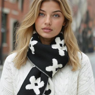 Flower scarf