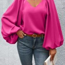  Lantern Sleeve Blouse