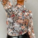  Floral babydoll shift dress