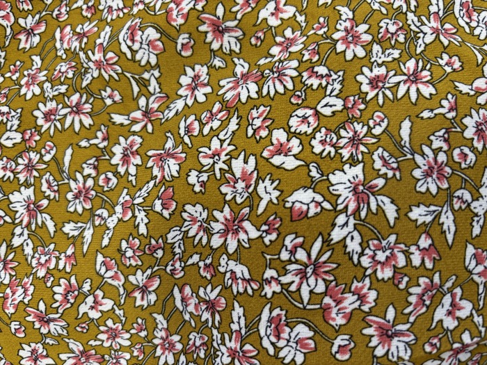 Printed wrap dress