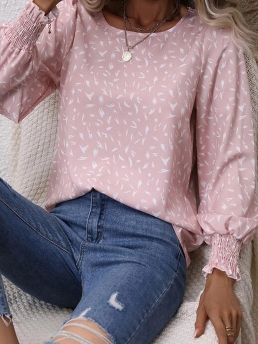 Long sleeve blouse