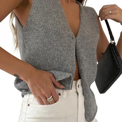 Miss Sparkling Tie front tank top