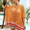  Miss Sparkling Open knit cover up