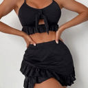  Miss Sparkling 3 piece swimsuit and cover up set