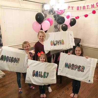Color Me Personalized Pillowcase