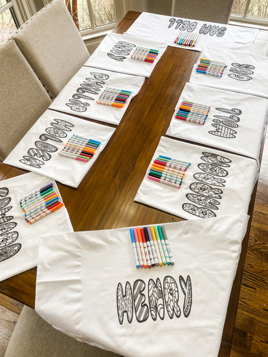 Color Me Personalized Pillowcase