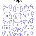  Personalized Pet Ear Ornament • Custom Dog or Cat Ears • Name + Year • Wood Christmas Gift