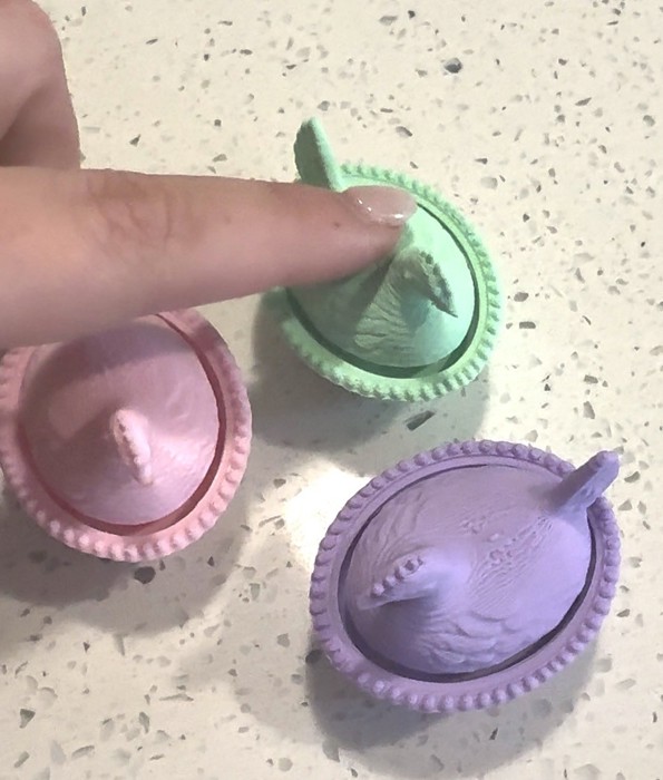 Clicky Nesting Hen Fidget 3-Pack | Sensory Desk Toy Gift Set