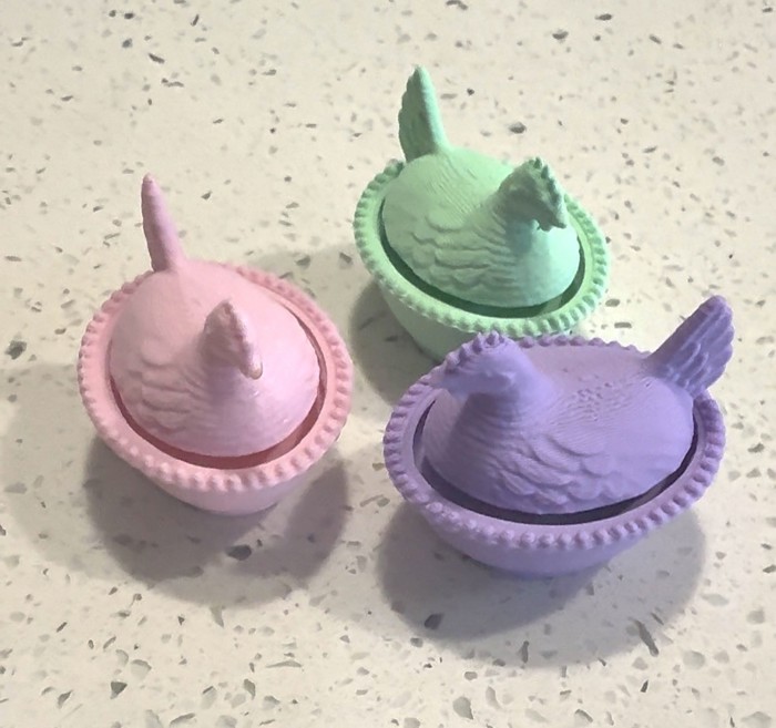 Clicky Nesting Hen Fidget 3-Pack | Sensory Desk Toy Gift Set