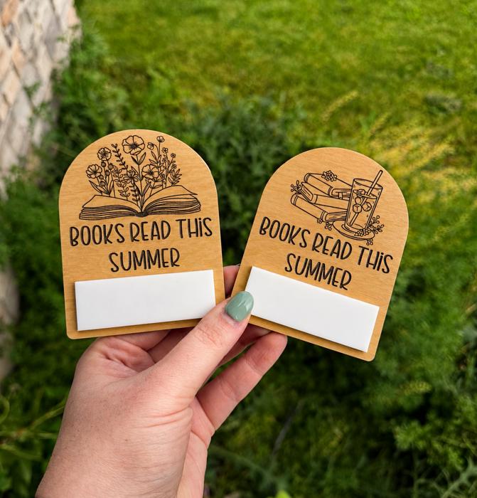 Books Read This Summer Dry Erase Magnet Reading Tracker