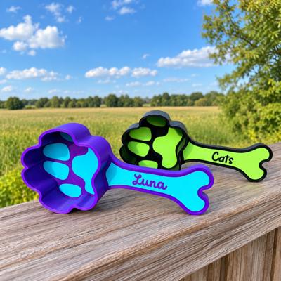 Personalized Pet Food Scoop | Dog Cat Food Treat Scoop