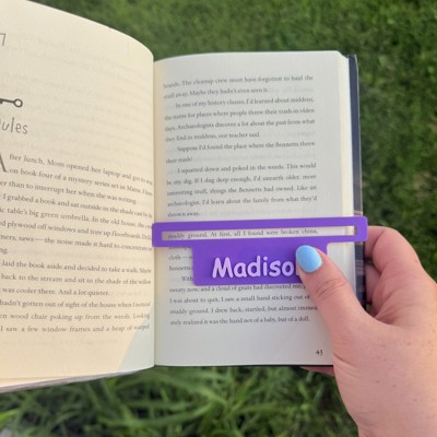 Personalized Reading Guide Bookmark | Book Page Tracker | Set of 2