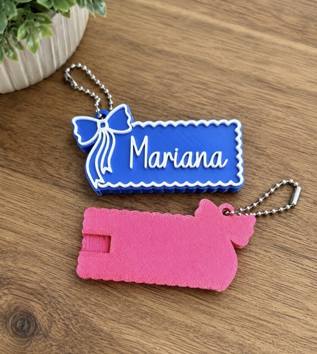 Personalized Pop Top Can Opener Nail Saver Keychains | Set of 2