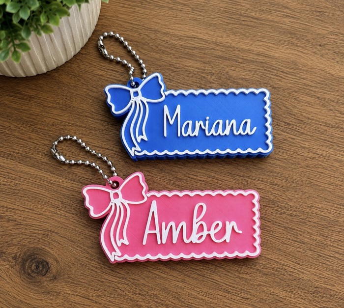 Personalized Pop Top Can Opener Nail Saver Keychains | Set of 2