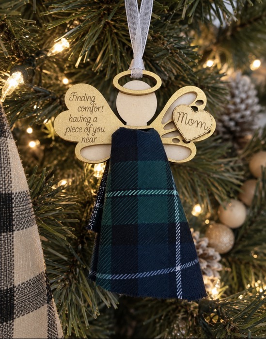 Personalized Memorial Angel Ornament | Loved One Keepsake
