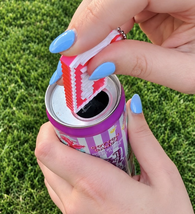 Personalized Pop Top Can Opener Nail Saver Keychains | Set of 2