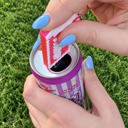  Personalized Pop Top Can Opener Nail Saver Keychains | Set of 2