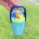  Reusable Juice Box Holder for Kids – Toddler Drink Box Handle, No-Squeeze Juice Box Cup Holder, Kids Snack & Travel Accessory
