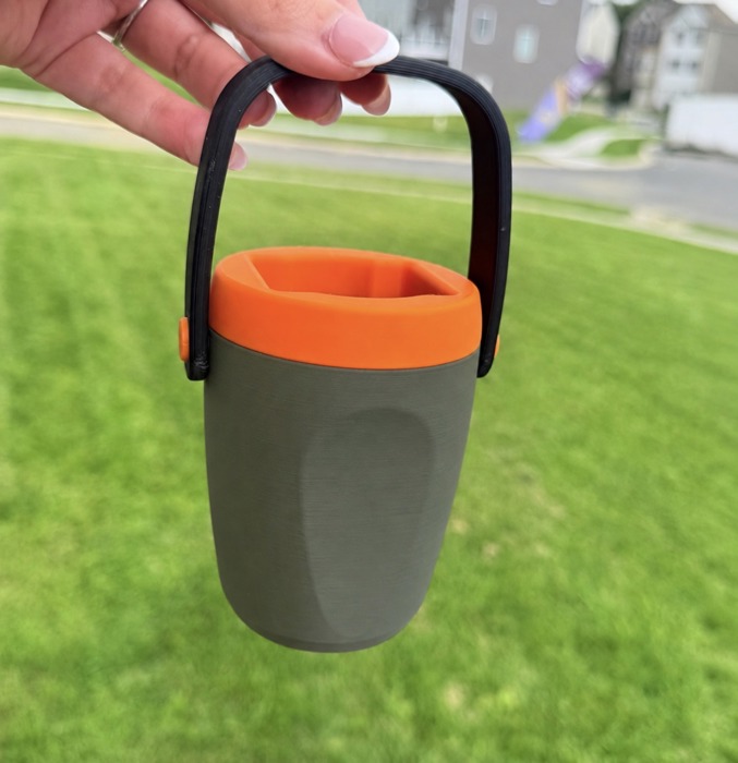 Reusable Juice Box Holder for Kids – Toddler Drink Box Handle, No-Squeeze Juice Box Cup Holder, Kids Snack & Travel Accessory