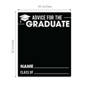  Advice for Grad Blackboard Style Photo Prop
