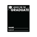  Advice for Grad Blackboard Style Photo Prop