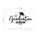 Graduation Fill In Invitation Postcards / 50 Blank Invite Mailing Postcards / 6" x 4" High School College Graduation Note Cards / Made In USA