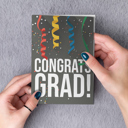  Colorful Graduation Card Assortment / Set of 24 Cards With White Envelopes / Four Modern Designs