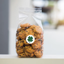  Four Leaf Clover Stickers / St. Patrick's Day 1" Luck Sticker / 500 Lucky Shamrock Holiday Craft Labels / Made In The USA