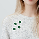  Four Leaf Clover Stickers / St. Patrick's Day 1" Luck Sticker / 500 Lucky Shamrock Holiday Craft Labels / Made In The USA