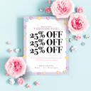  Valentine Candy Hearts Letterhead / 50 Sheets / 8.5" x 11" Valentines Day Paper / Conversation Hearts Decorative Stationery