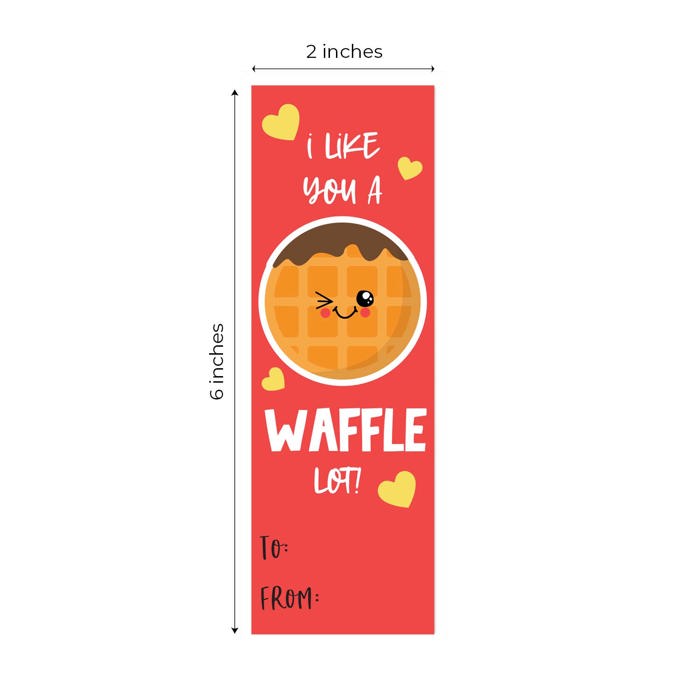 Kids Valentine Bookmark Assortment / 2" x 6" Paper Bookmarks / Bulk Set Of 24 Sweet Valentines Day Quotemarks / Made In USA