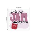  Mini Valentine's Day Cards / 3.5" x 3.5" Two Sided Love Day Classroom Cards / 60 Cute Funny To From Happy Valentine's Day Cards / Made In The USA