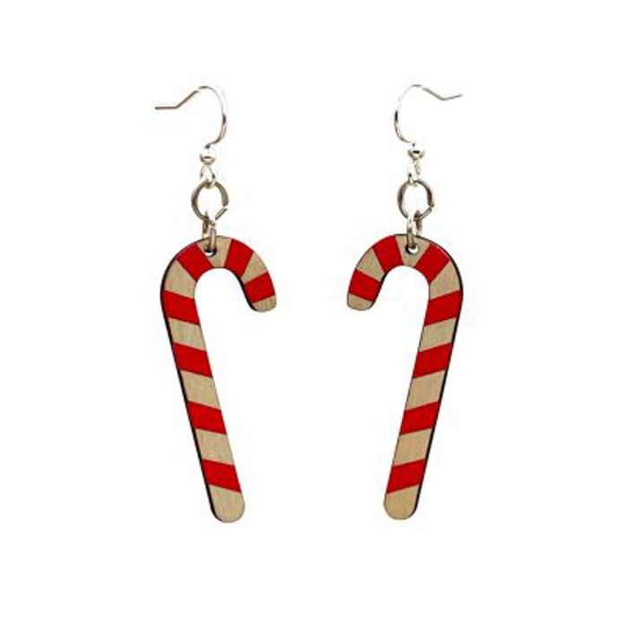 Candy Cane Earrings