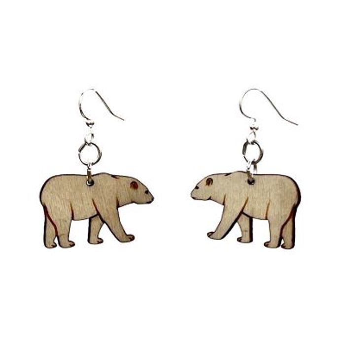Polar Bear Earrings