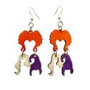  Hocus Pocus Witch Earrings
