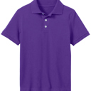 Grape 16 Galaxy by Harvic Boys School Uniform Polo (Little Boys & Big Boys)