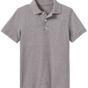 Heather Gray 16 Galaxy by Harvic Boys School Uniform Polo (Little Boys & Big Boys)